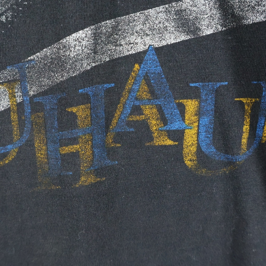 VINTAGE(ヴィンテージ) 80S BAUHAUS UK ROCK BAND PRINT S/S TEE JAYS バウハウス イギリスロックバンド フロントプリント半袖Tシャツ カットソー ブラック