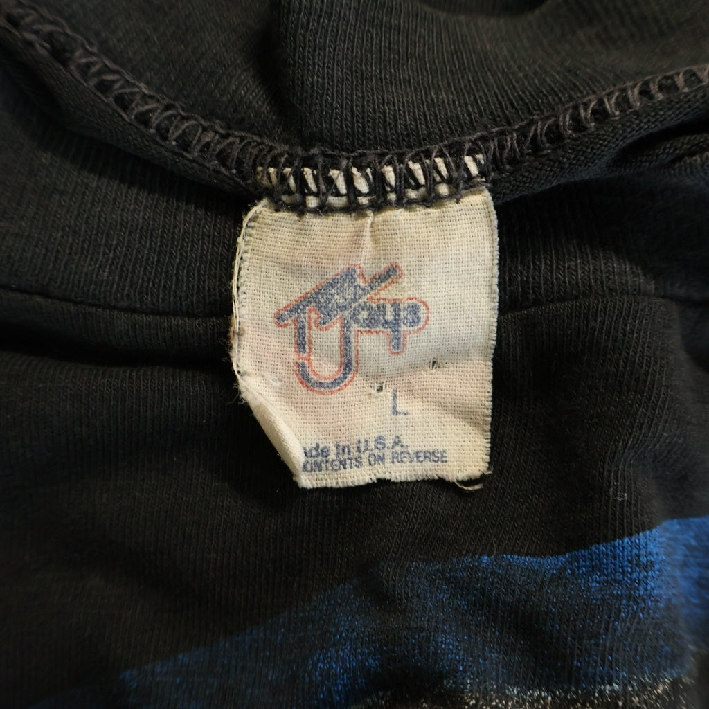 VINTAGE(ヴィンテージ) 80S BAUHAUS UK ROCK BAND PRINT S/S TEE JAYS バウハウス イギリスロックバンド フロントプリント半袖Tシャツ カットソー ブラック