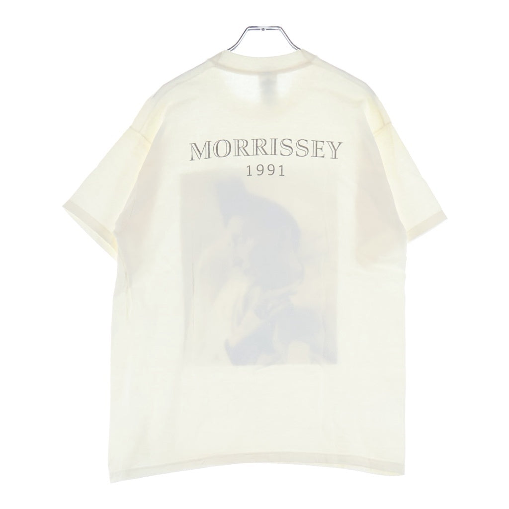 VINTAGE(ヴィンテージ) 90S MORRISSEY KILL UNCLE TOUR EDITH SITWELL PHOTO PRINT S/S TEE フォトプリント半袖Tシャツ カットソー ホワイト