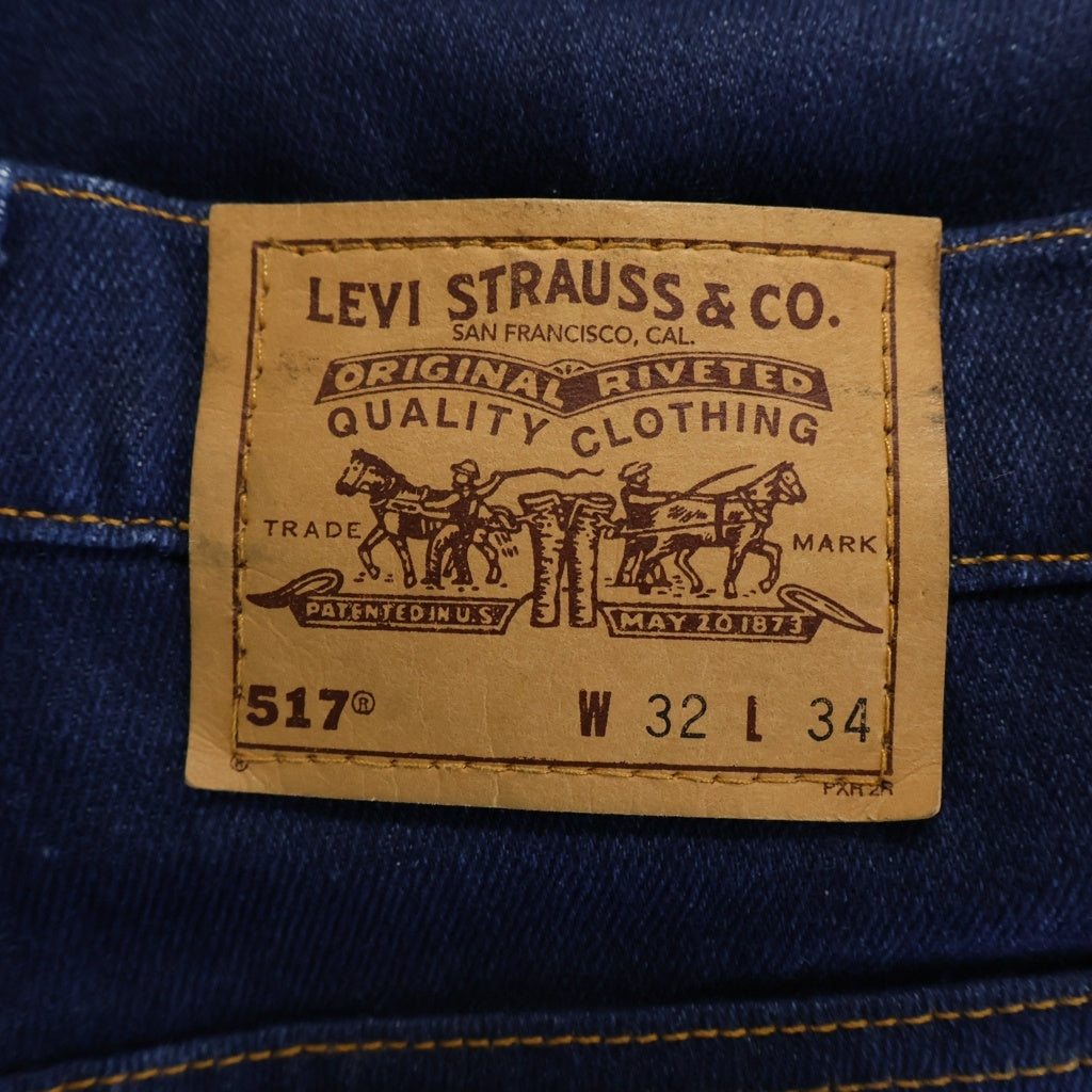 Levi's(リーバイス) 90S 517 ボタン裏303 ブーツカット デニム パンツ インディゴ
