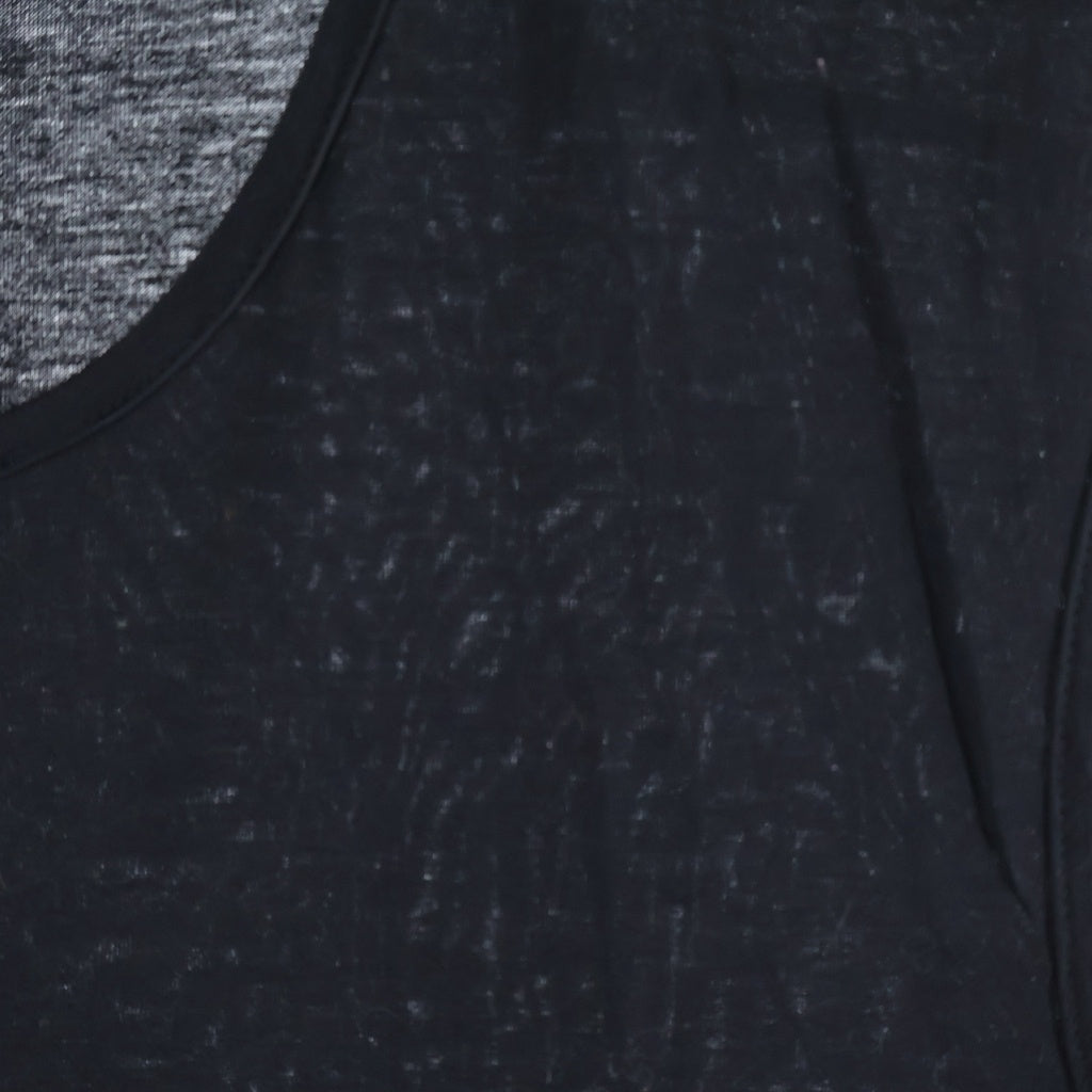 Dior HOMME(ディオールオム) 03SS Archive エディ期 FOLLOW ME ノースリーブ カットソー ブラック 3EH3071496