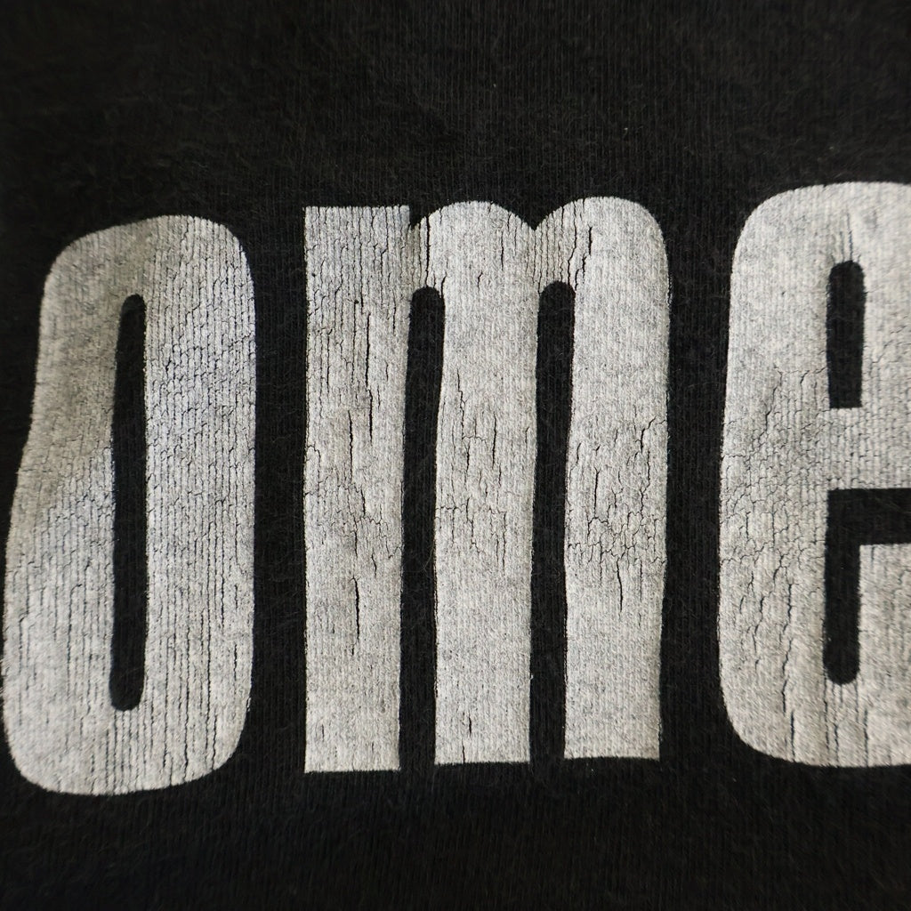 RAF SIMONS(ラフシモンズ) 02SS Archive テロ期 SOME DAY 5分袖 半袖Tシャツ カットソー ブラック