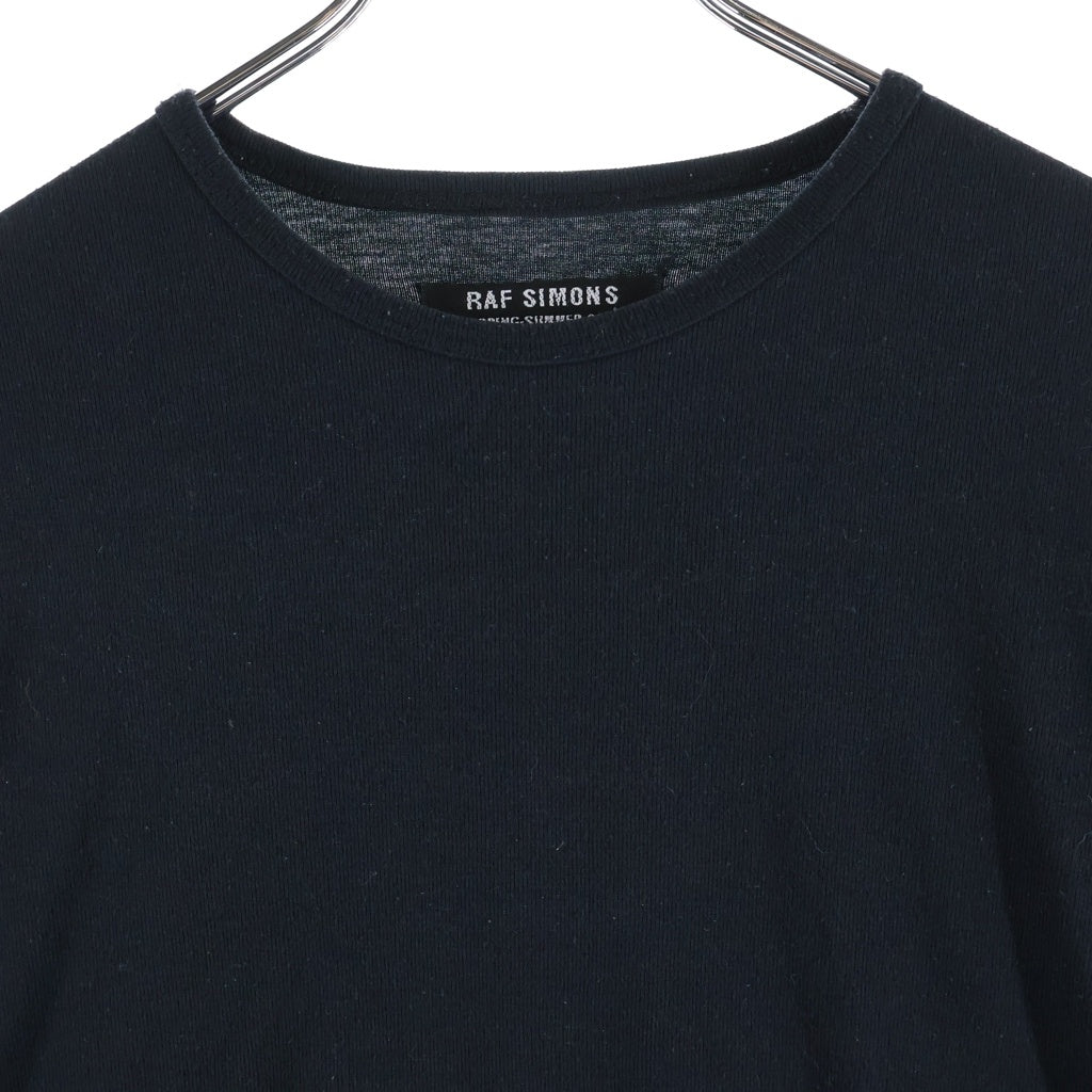 RAF SIMONS(ラフシモンズ) 00SS Archive Summa Cum Laude期 CAMP CRYSTAL LAKE L/S TEE ロングスリーブ 七分袖 長袖Tシャツ カットソー ブラック