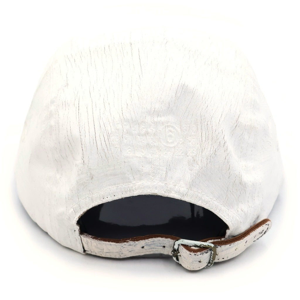 SUPREME(シュプリーム) 24SS×MM6 Maison Margiela Painted Camp Cap メゾンマルジェラ ペインテッドキャンプキャップ ホワイト