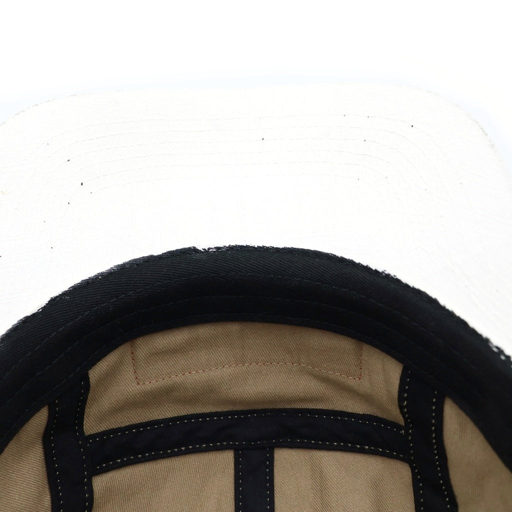 SUPREME(シュプリーム) 24SS×MM6 Maison Margiela Painted Camp Cap メゾンマルジェラ ペインテッドキャンプキャップ ホワイト
