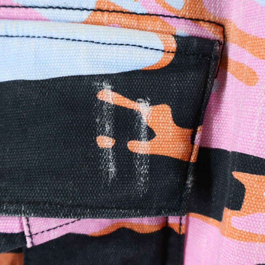ERL(イーアールエル) Camouflage Cargo Pants カモフラージュ カーゴパンツ マルチカラー ERL06-P001-P002-P003