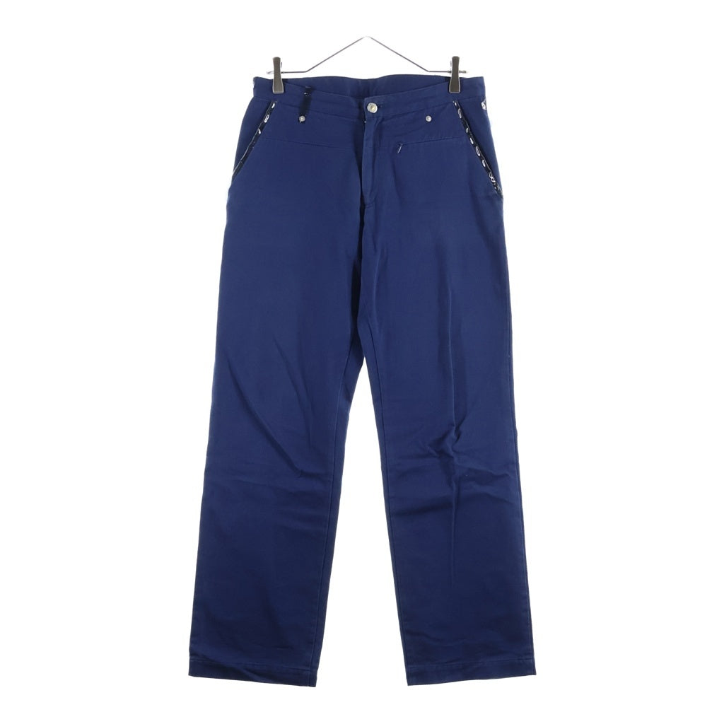 UNDERCOVER(アンダーカバー) 02AW Archive 魔女期 Docking Pants ドッキング ビニル パンツ 切り替え ネイビー M222