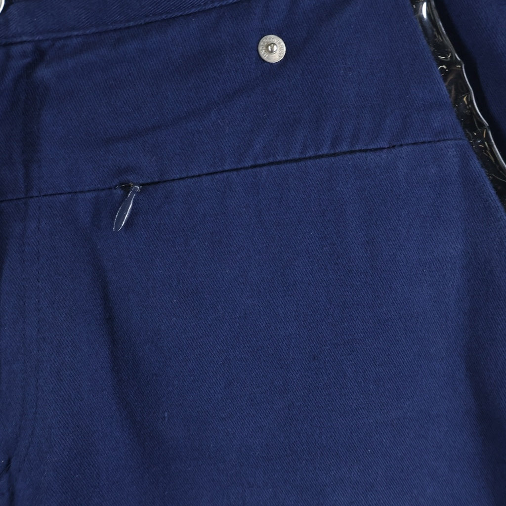 UNDERCOVER(アンダーカバー) 02AW Archive 魔女期 Docking Pants ドッキング ビニル パンツ 切り替え ネイビー M222