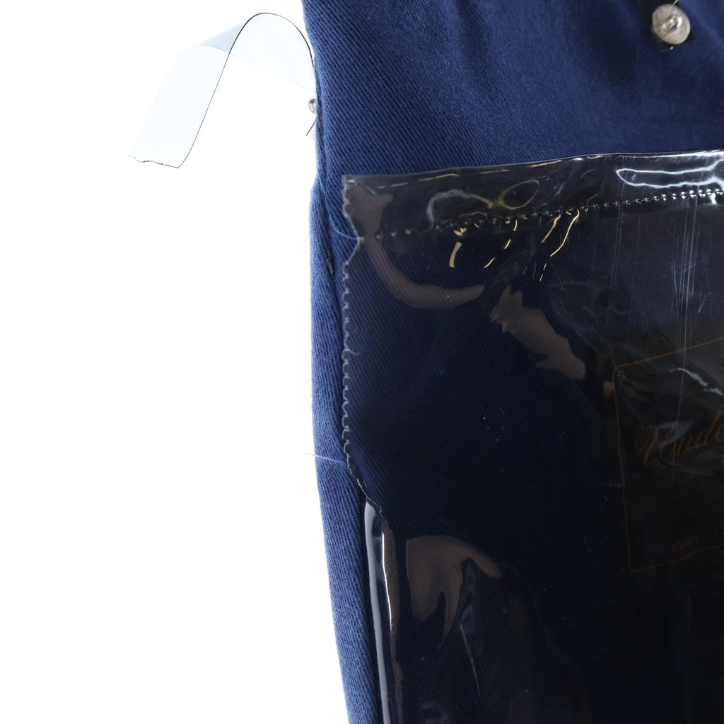 UNDERCOVER(アンダーカバー) 02AW Archive 魔女期 Docking Pants ドッキング ビニル パンツ 切り替え ネイビー M222