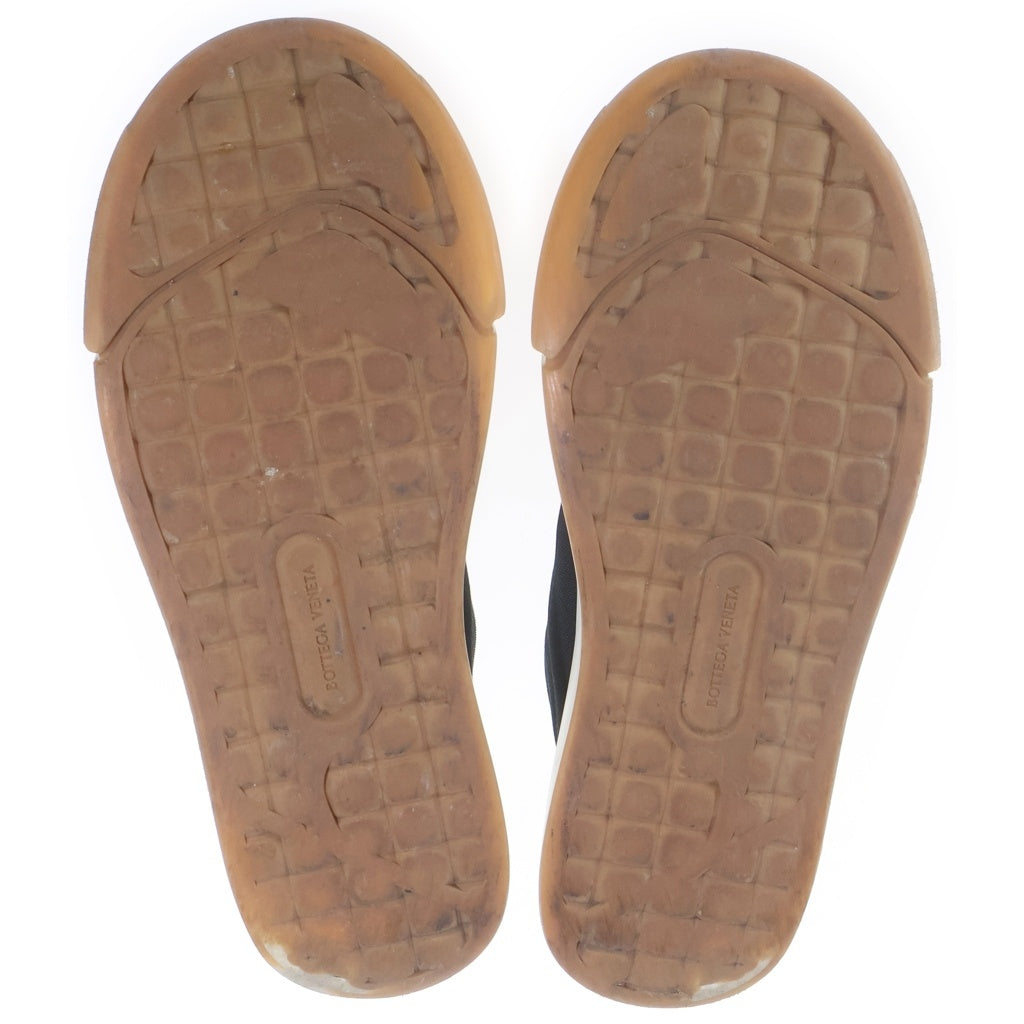 BOTTEGA VENETA(ボッテガヴェネタ) Low Shoes バルカン ローカットスニーカー シューズ キャンバス 靴 ブラック/ホワイト
