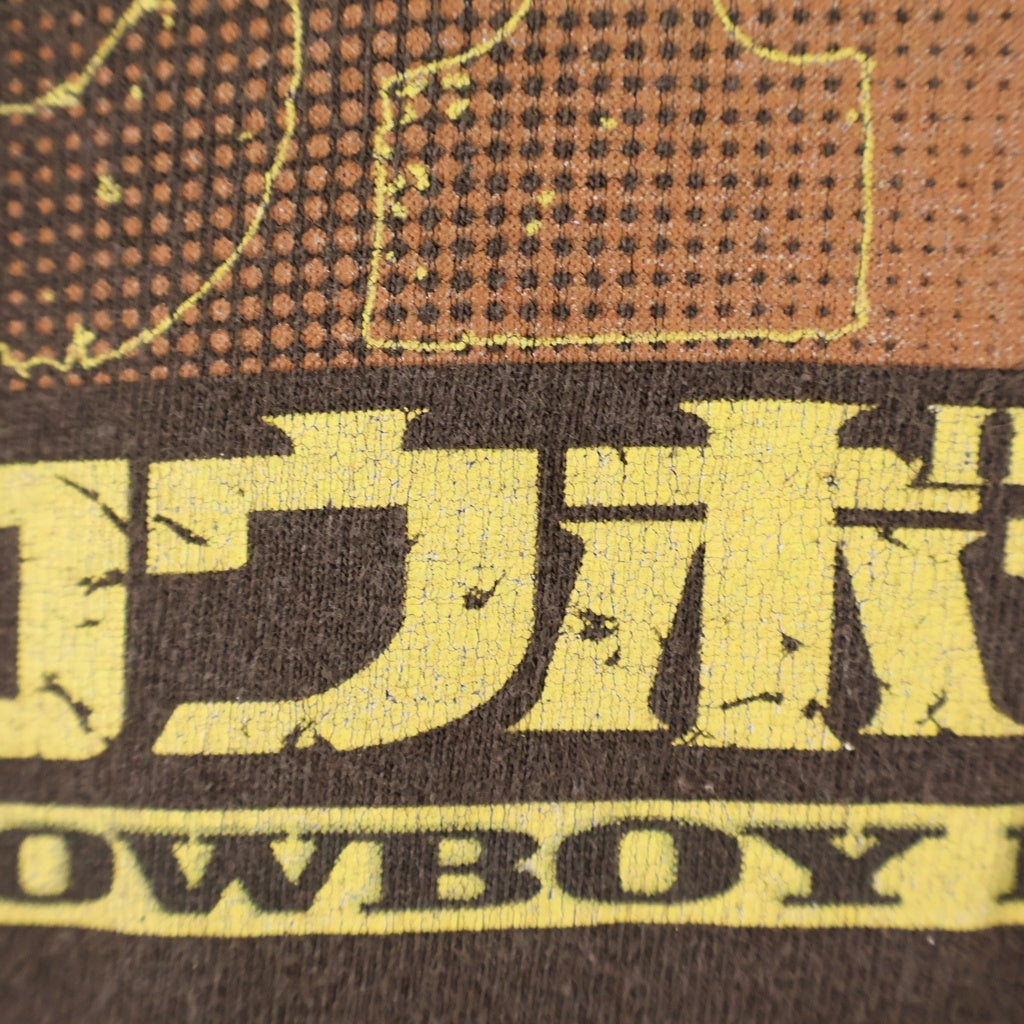 VINTAGE(ヴィンテージ) 00s BOUNTY HUNTER カウボーイビバップ アニメ ムービー 半袖Tシャツ カットソー ブラウン