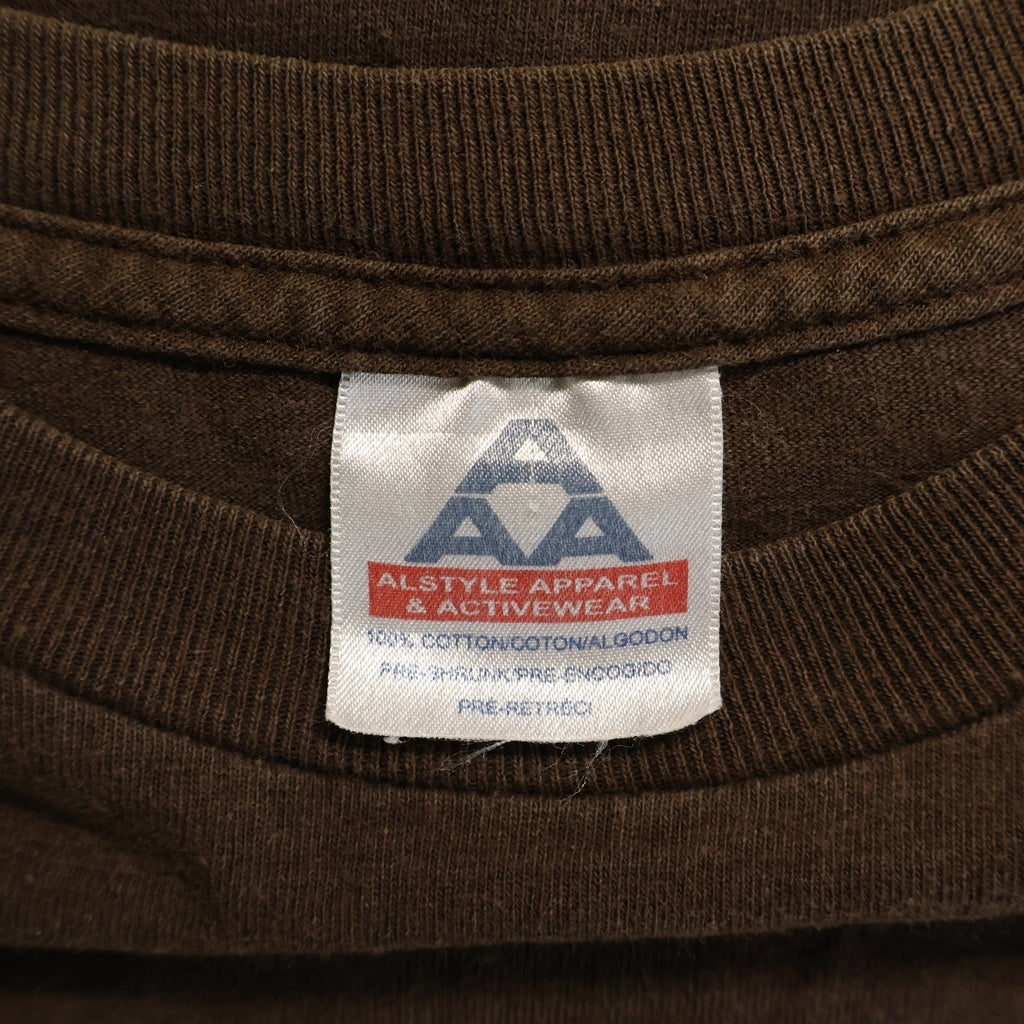 VINTAGE(ヴィンテージ) 00s BOUNTY HUNTER カウボーイビバップ アニメ ムービー 半袖Tシャツ カットソー ブラウン