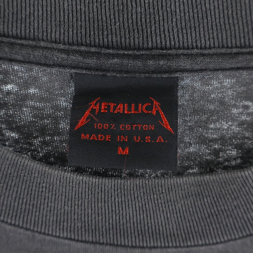 VINTAGE(ヴィンテージ) 90S METALLICA WHEREVER I MAY ROAM PUSHEAD DESIGNED PRINT S/S TEE メタリカ パスヘッド デザイン プリント半袖Tシャツ カットソー ブラック