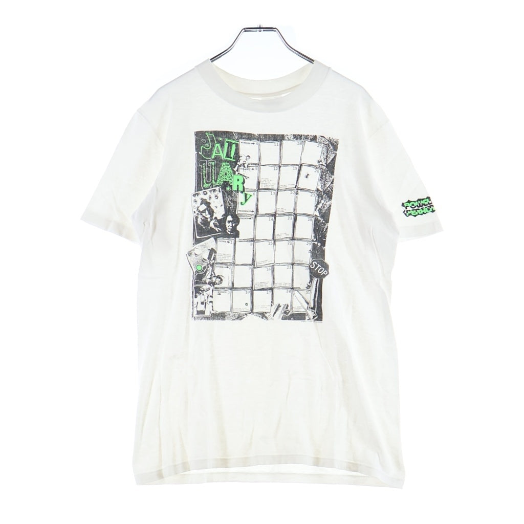 VINTAGE(ヴィンテージ) 80s Powell Peralta Janyary Tee パウエルぺラルタ スケーター 半袖Tシャツ カットソー ホワイト