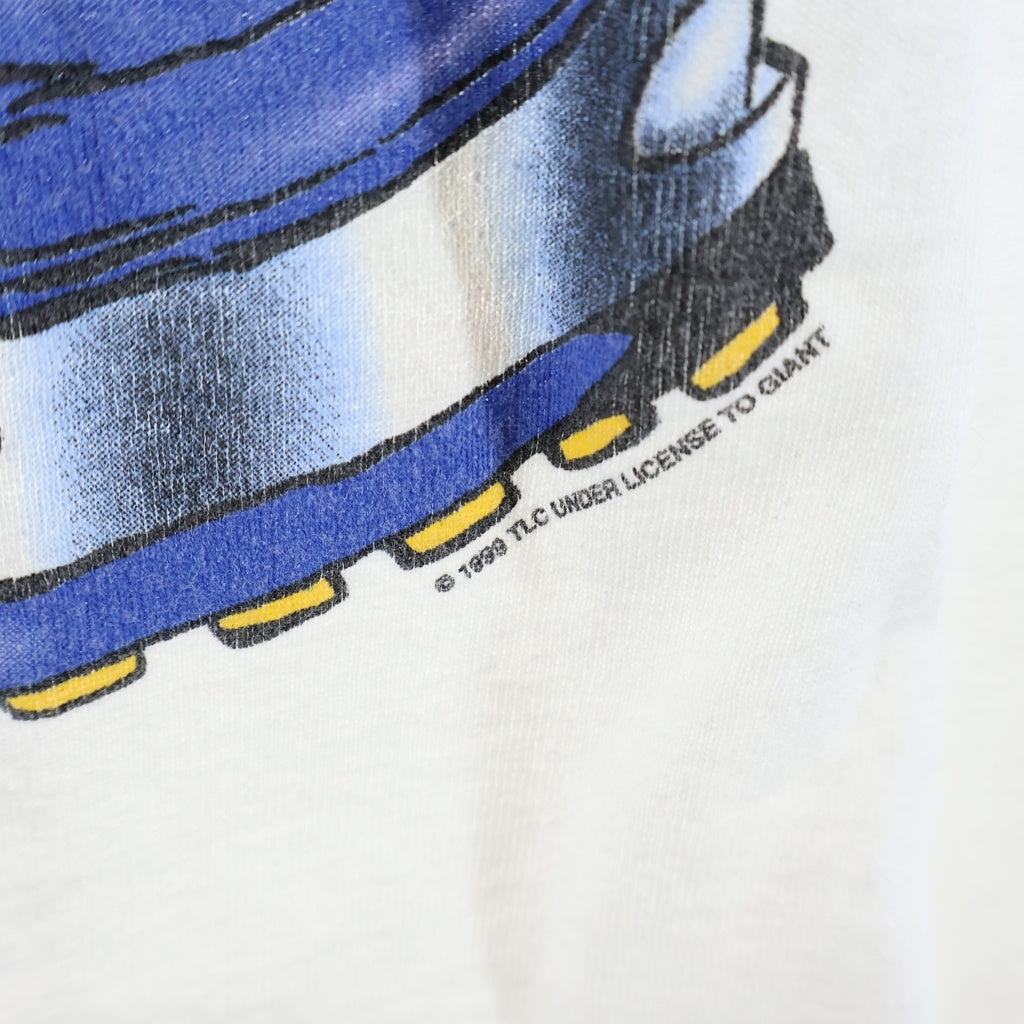 VINTAGE(ヴィンテージ) 90s TLC R&B 半袖Tシャツ カットソー ホワイト