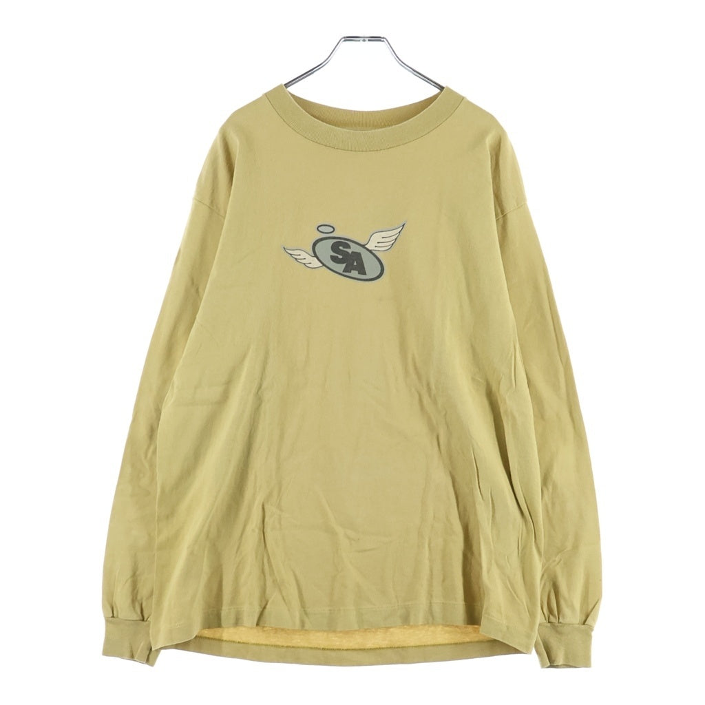 STUSSY(ステューシー) 80-90s OLD Angels SA L/S Tee エンジェル 長袖Tシャツ カットソー イエロー