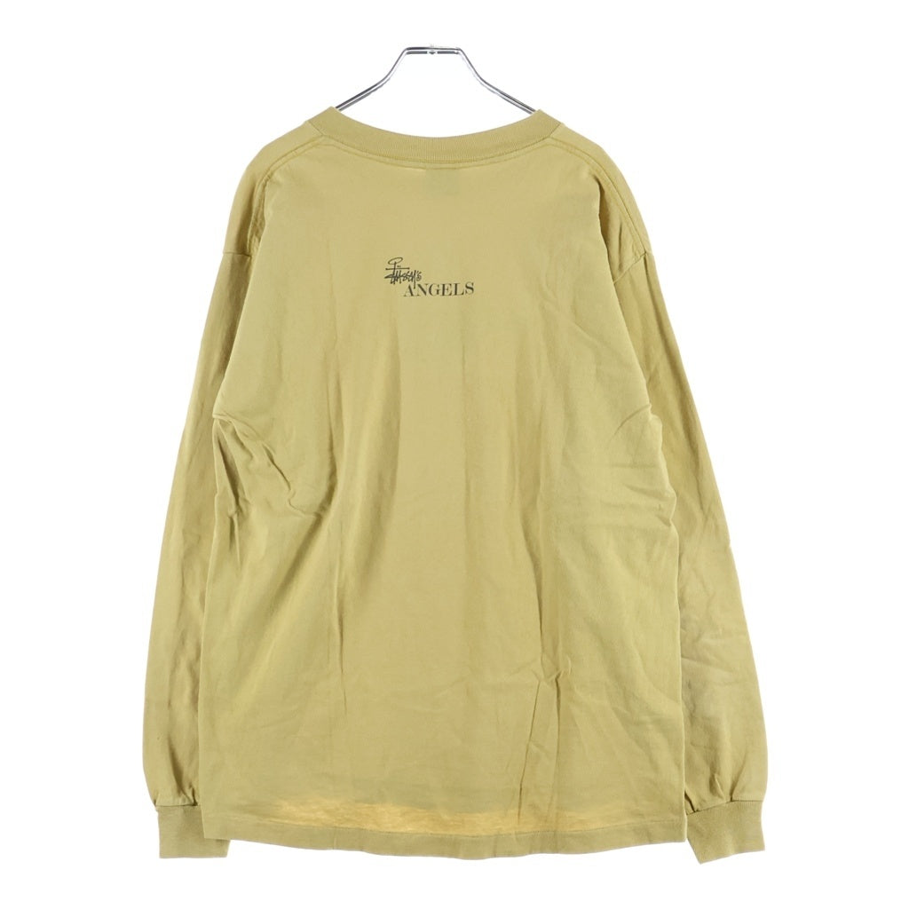 STUSSY(ステューシー) 80-90s OLD Angels SA L/S Tee エンジェル 長袖Tシャツ カットソー イエロー