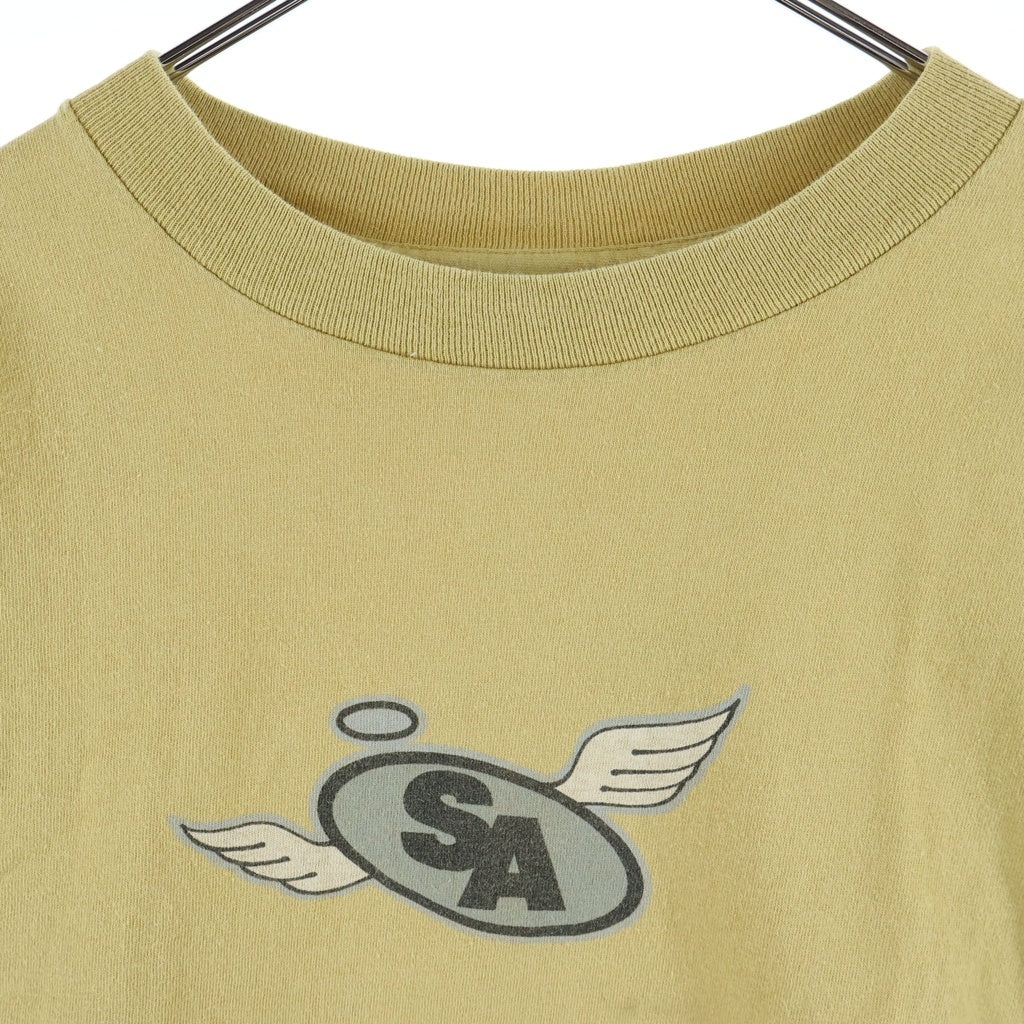 STUSSY(ステューシー) 80-90s OLD Angels SA L/S Tee エンジェル 長袖Tシャツ カットソー イエロー