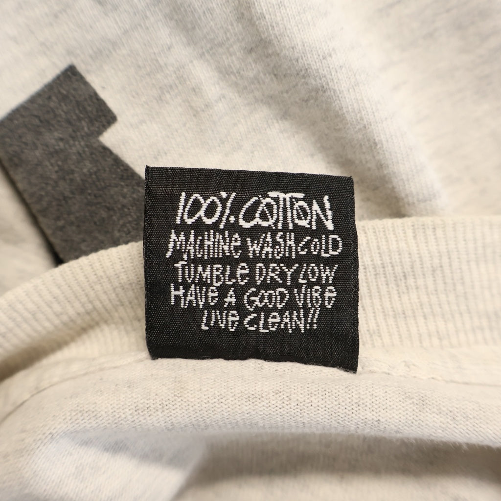 STUSSY(ステューシー) 80-90s OLD クラウンロゴ 半袖Tシャツ カットソー グレー