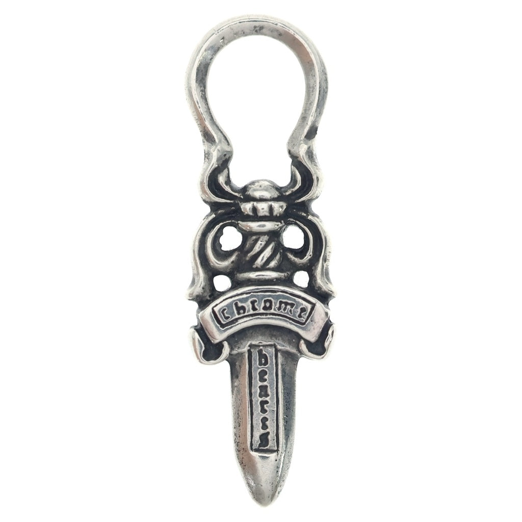 CHROME HEARTS(クロムハーツ) #5 DAGGER ZIP2 #5ダガーチャーム シルバーネックレストップ シルバー