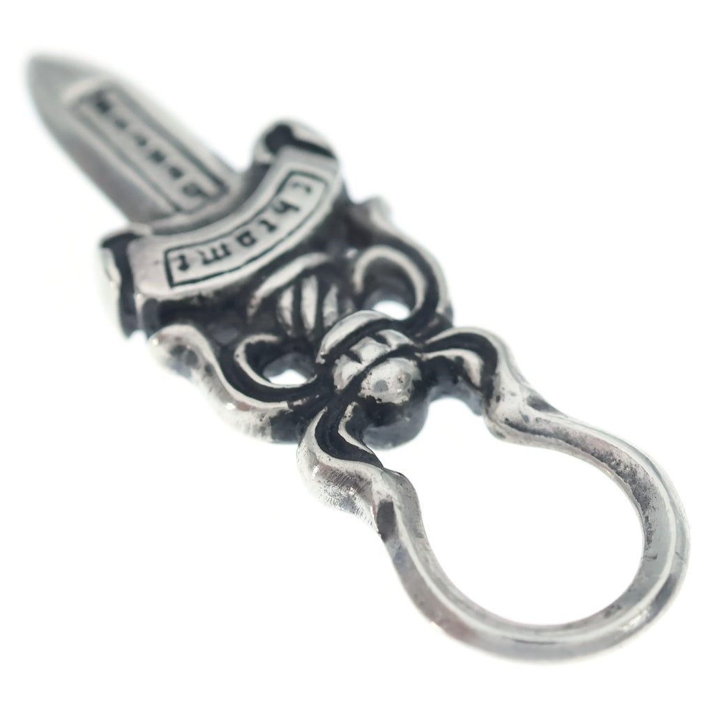 CHROME HEARTS(クロムハーツ) #5 DAGGER ZIP2 #5ダガーチャーム シルバーネックレストップ シルバー
