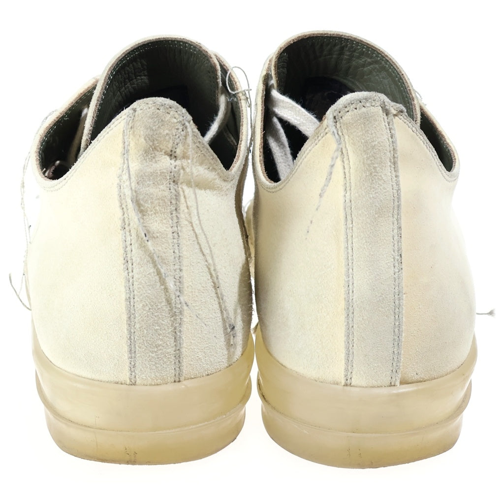 Rick Owens(リックオウエンス) 19SS BABEL RAMONES ラモーンズ ローカットスニーカー ホワイト