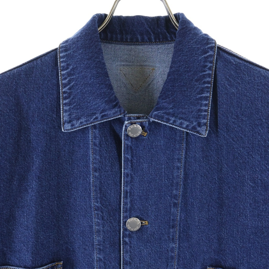 PRADA(プラダ) 26SS 189U LIGHT DENIM JACKET ライト デニム ジャケット インディゴ GEB305_189U_F0008_S_OOO
