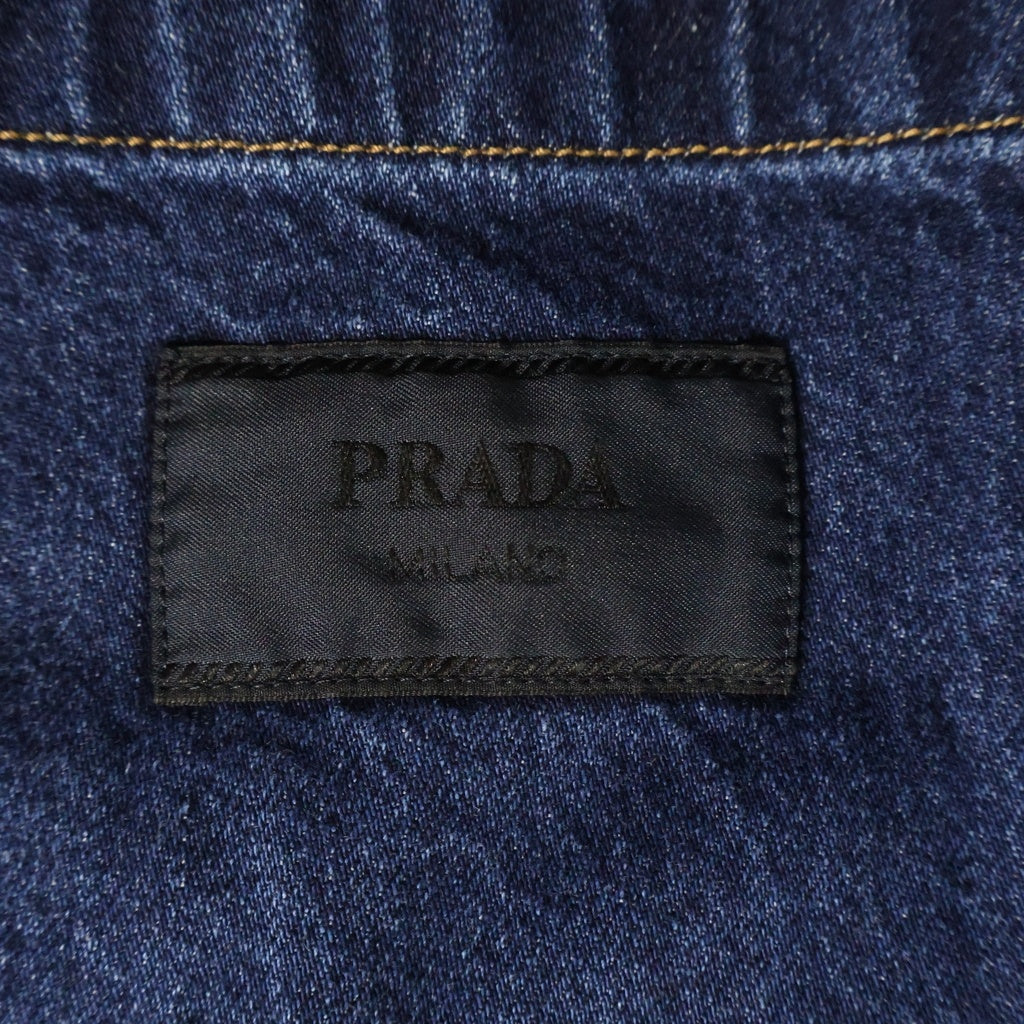 PRADA(プラダ) 26SS 189U LIGHT DENIM JACKET ライト デニム ジャケット インディゴ GEB305_189U_F0008_S_OOO
