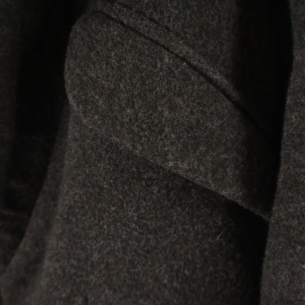 NO BRAND(ノーブランド) 90s Vexed Generation Double Zip Up Wool Coat ヴェクストジェネレーション ダブルジップアップ ウール コート ブラウン