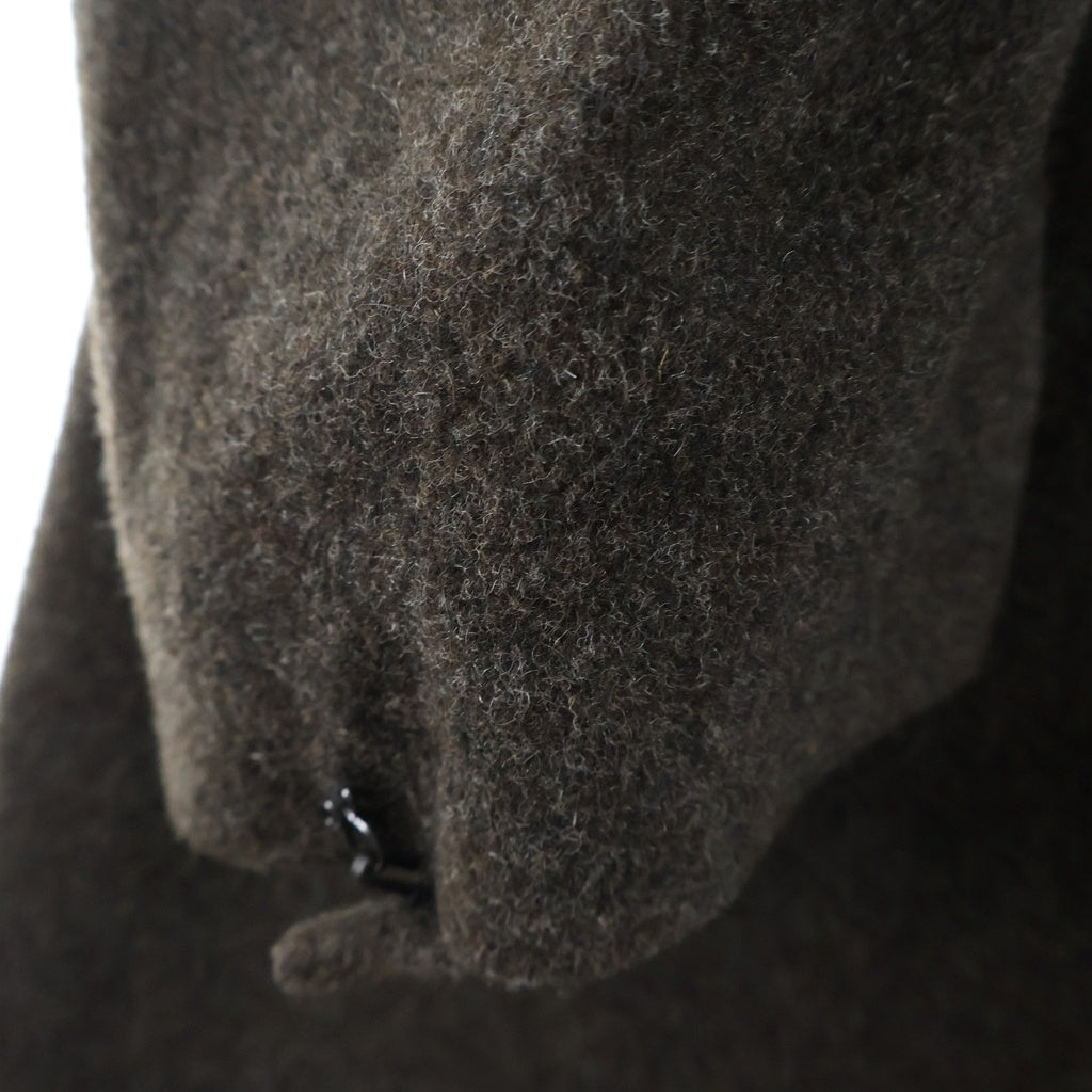 NO BRAND(ノーブランド) 90s Vexed Generation Double Zip Up Wool Coat ヴェクストジェネレーション ダブルジップアップ ウール コート ブラウン