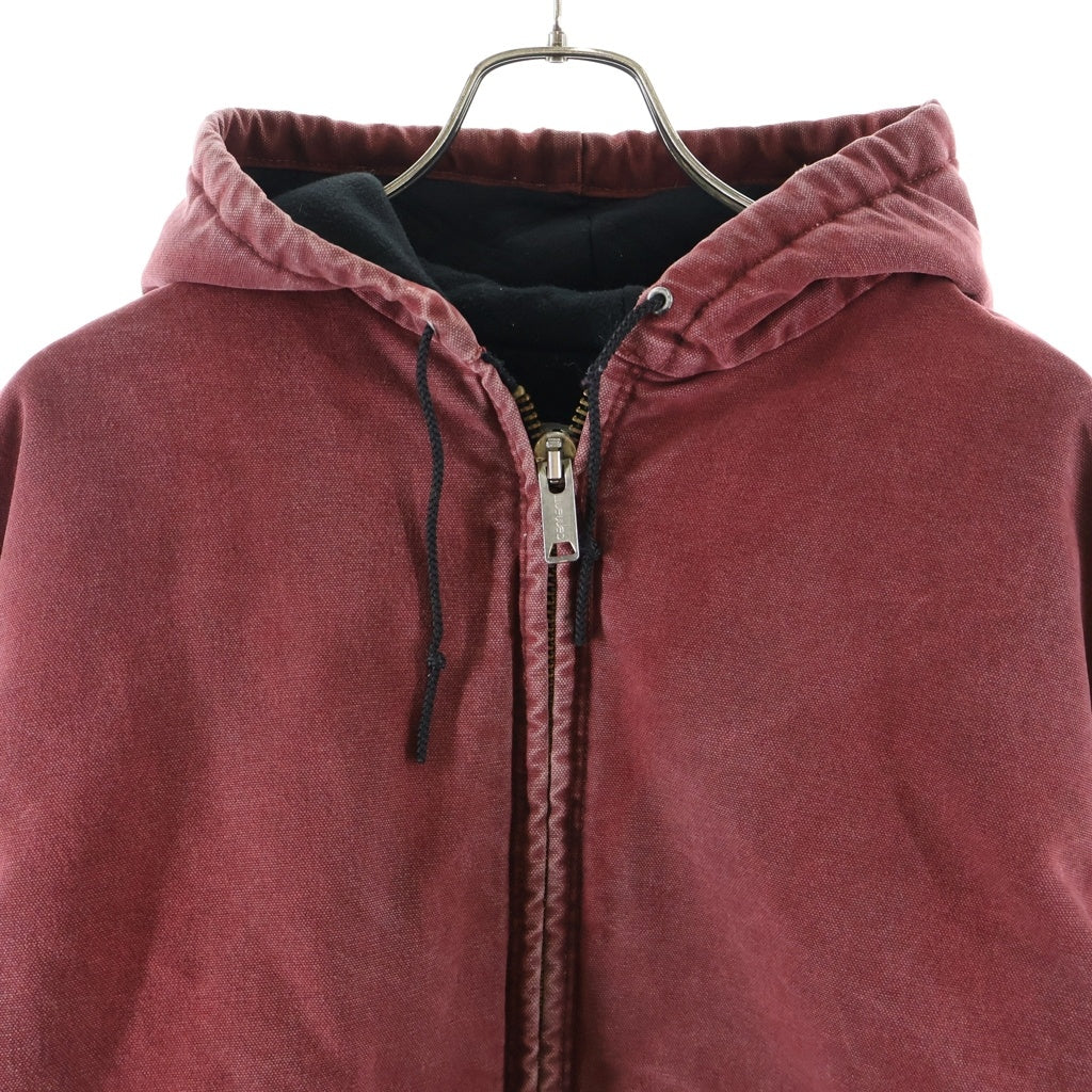 CARHARTT(カーハート) 90-00s VINTAGE Active Zip Up Jacket ヴィンテージ アクティブ ジップアップ ジャケット ダック地 クリムゾン