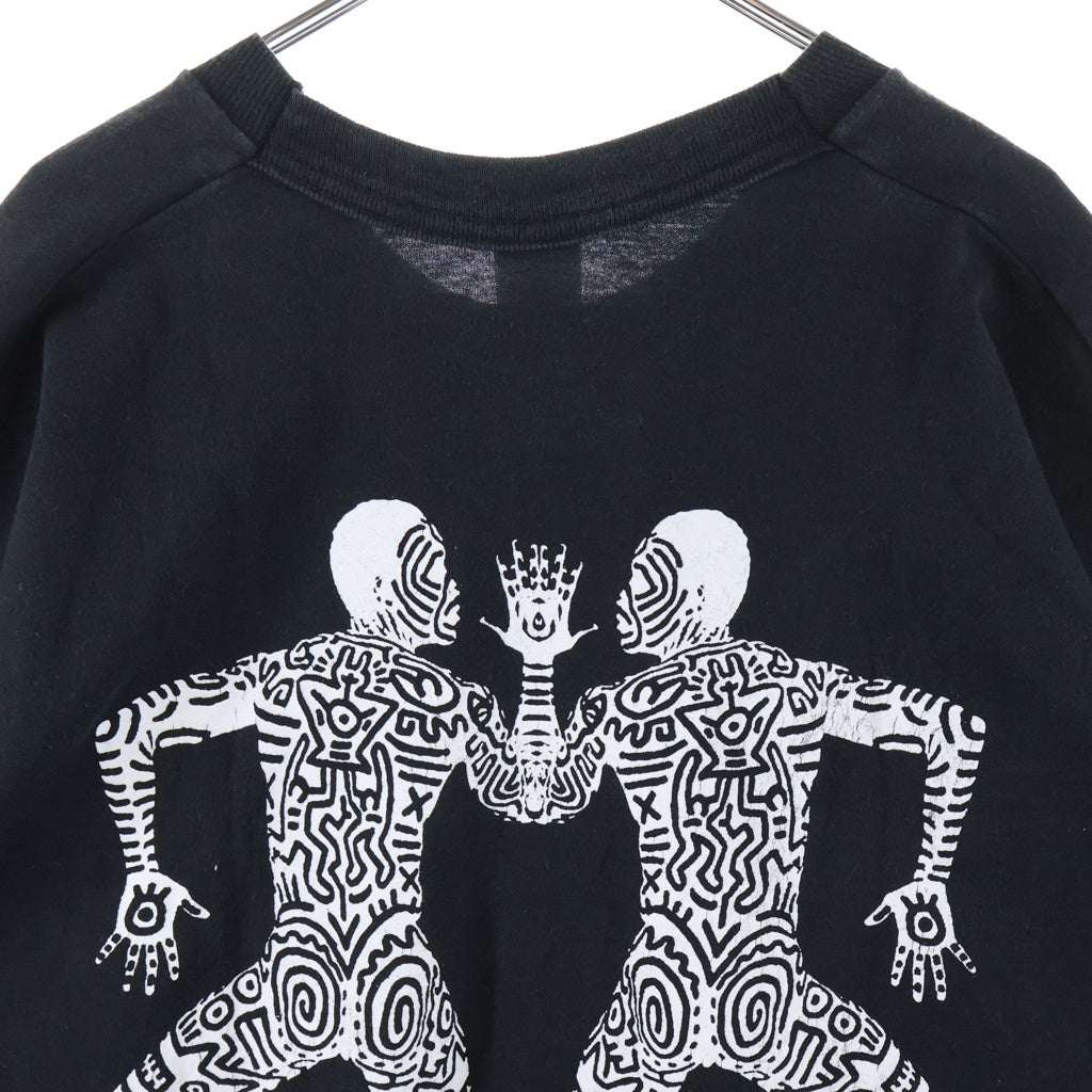 VINTAGE(ヴィンテージ) 90s Keith Haring Bill T. Jones Tee キースへリング ビル・T・ジョーンズ 半袖Tシャツ カットソー ブラック