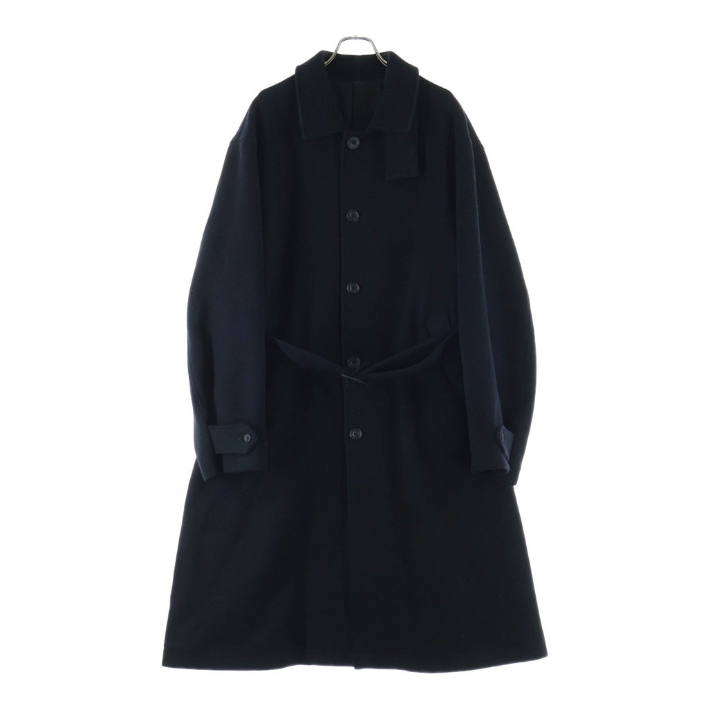 Stein(シュタイン) 19AW OVER SLEEVE INVESTIGATED COAT オーバースリーブ ウールステンカラーコート ブラック ST-089-2
