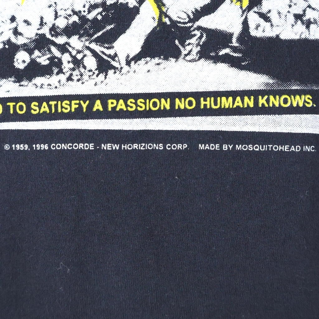 VINTAGE(ヴィンテージ) THE WASP WOMAN 1959 MOSQUITOHEAD POSTER GRAPHIC PRINT S/S TEE 蜂女の実験室 モスキートヘッド ポスター グラフィック プリント半袖Tシャツ カットソー ブラック