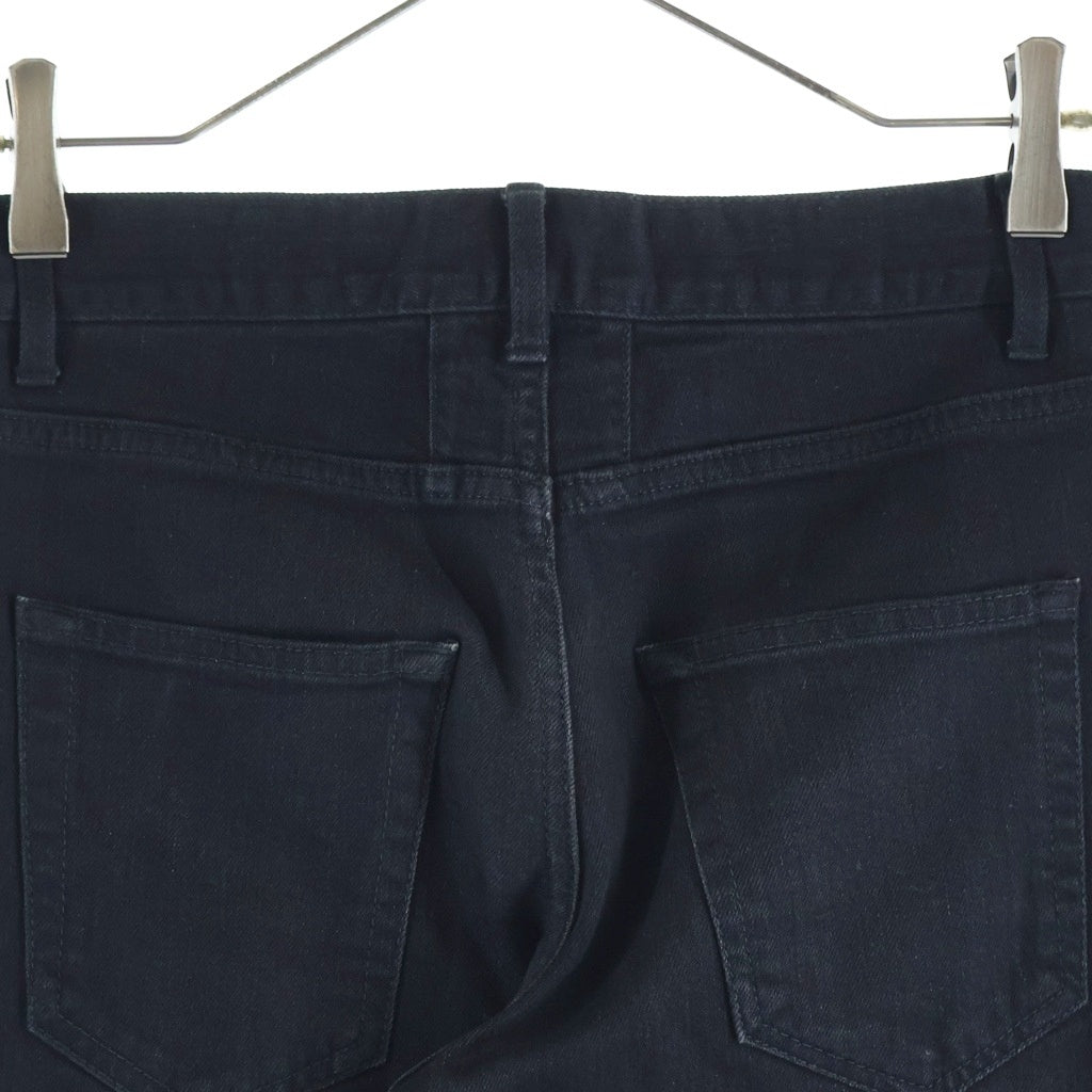 SAINT LAURENT PARIS(サンローランパリ) 14AW KNEECRASH DENIM PANTS362284 Y859F ニークラッシュ ダメージ加工 スキニーデニムパンツ ブラック