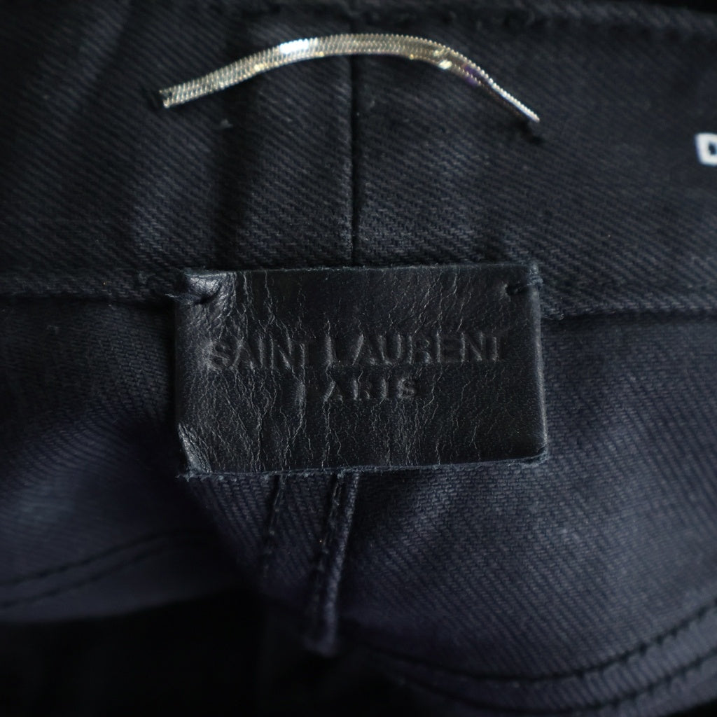 SAINT LAURENT PARIS(サンローランパリ) ブーツカット フレアデニムパンツ 530365 YF869 ブラック