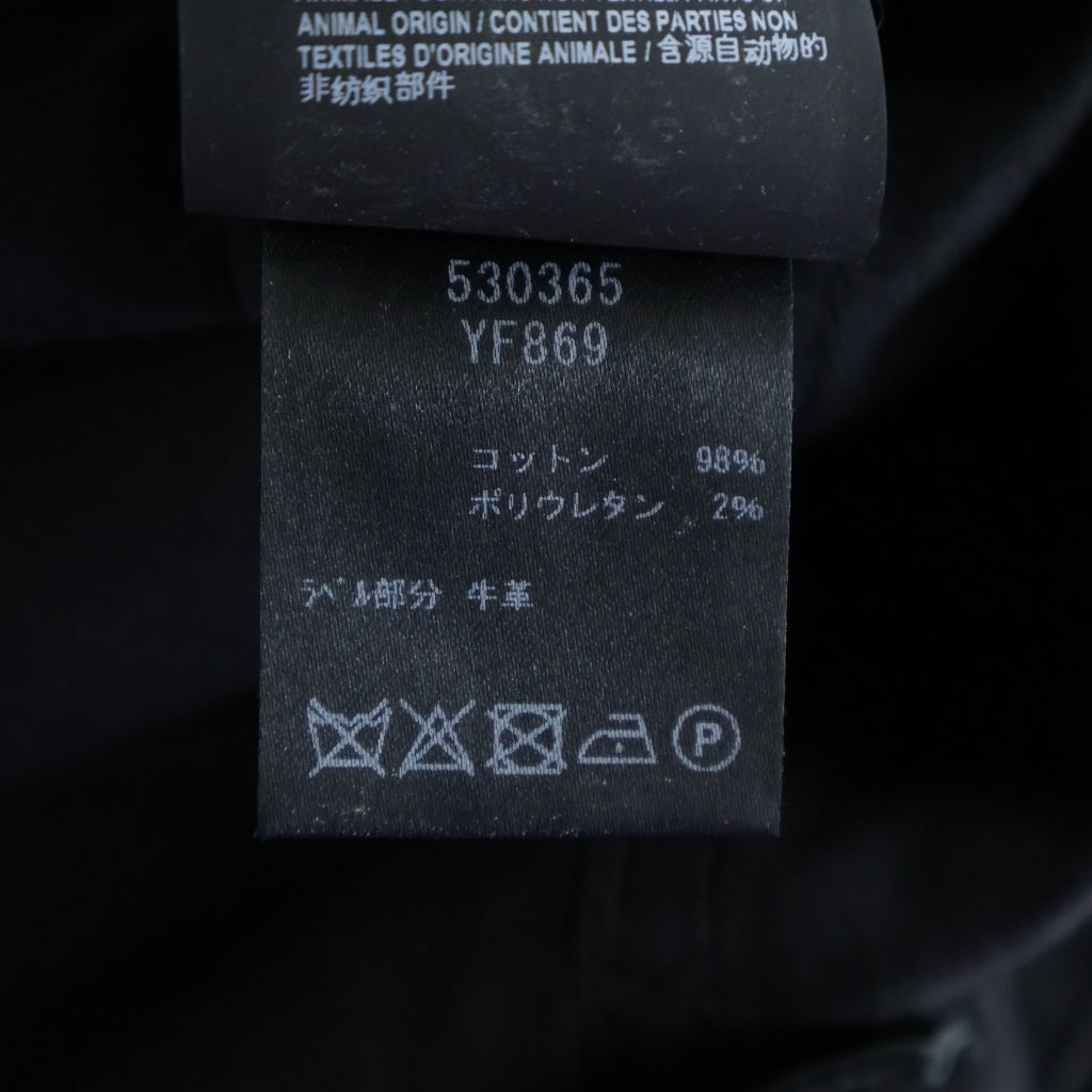 SAINT LAURENT PARIS(サンローランパリ) ブーツカット フレアデニムパンツ 530365 YF869 ブラック