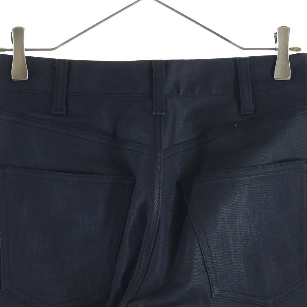 CELINE(セリーヌ) コーティング デニムストレートパンツ 21ZZ7786D ブラック