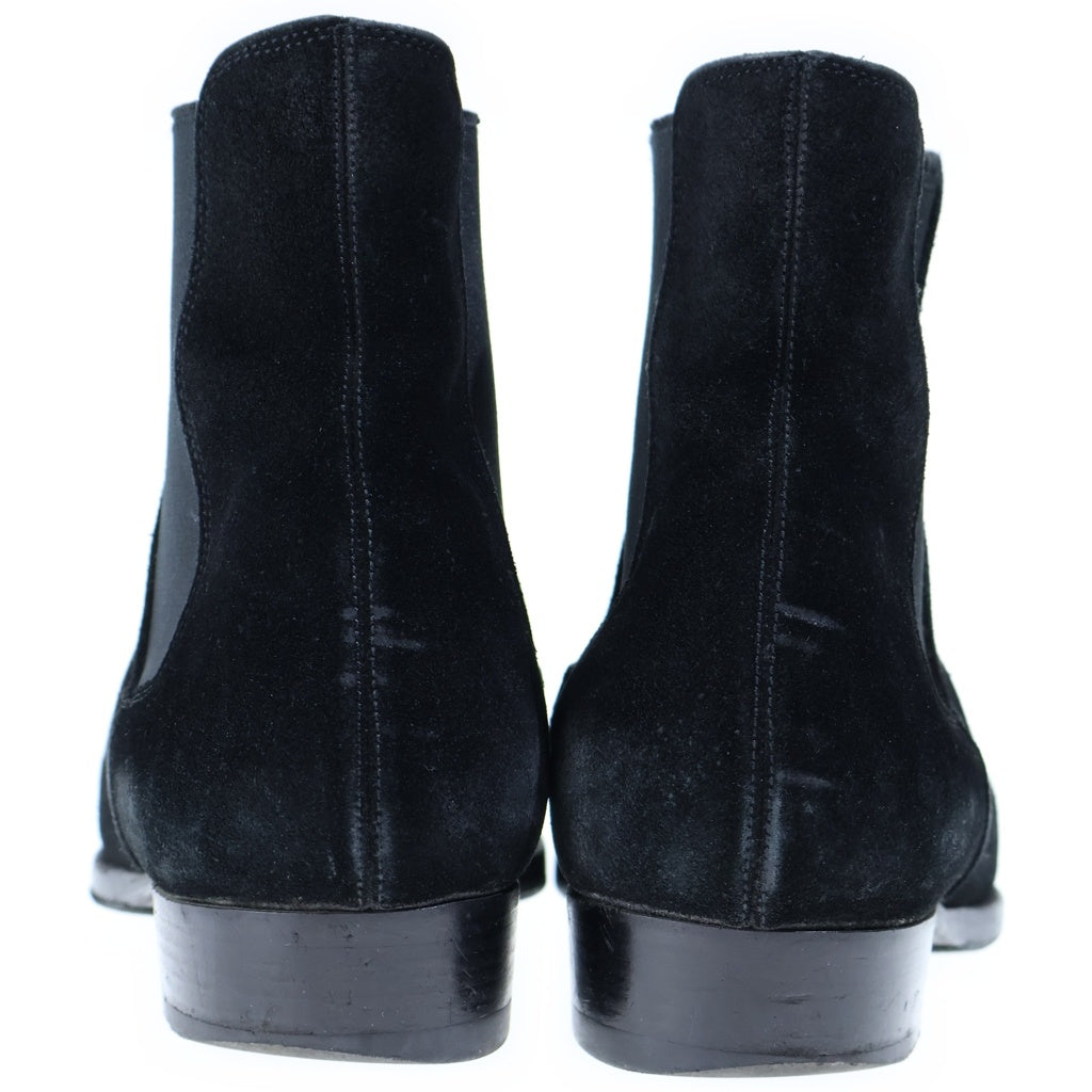 SAINT LAURENT PARIS(サンローランパリ) スエード サイドゴアブーツ ブラック 443208