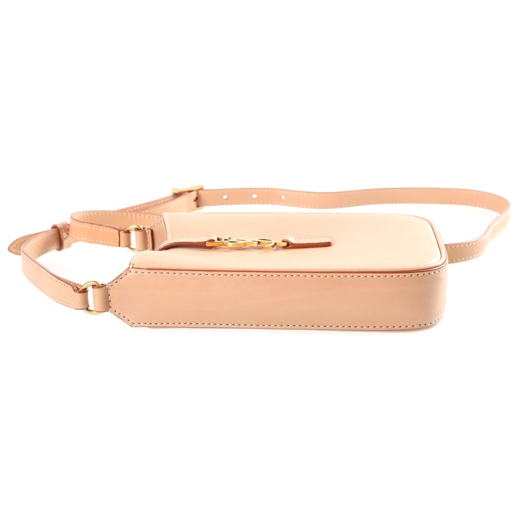 SAINT LAURENT PARIS(サンローランパリ) Le 5 A 7 カサンドラ レザーショルダーバッグ ベージュ 735214 レディース