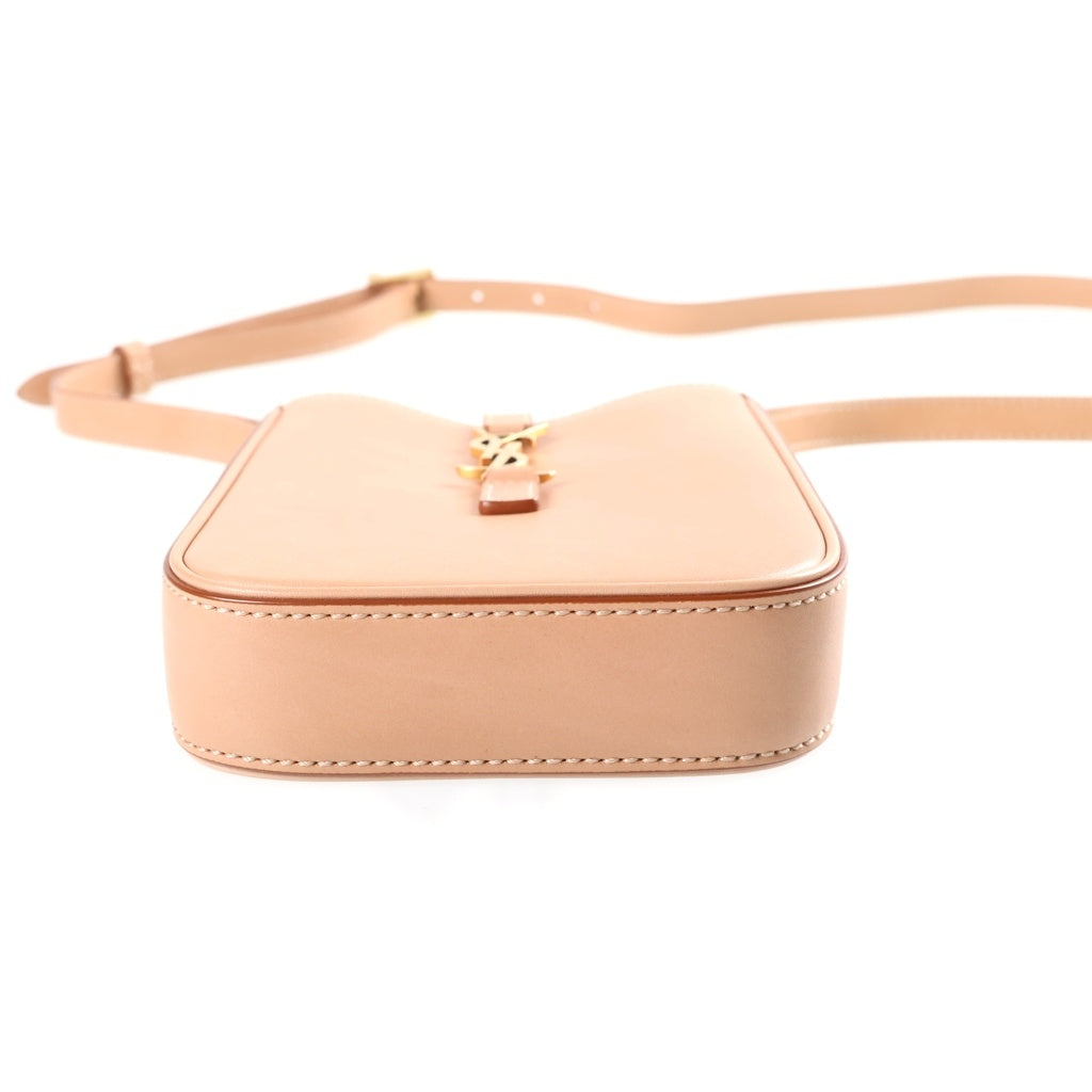 SAINT LAURENT PARIS(サンローランパリ) Le 5 A 7 カサンドラ レザーショルダーバッグ ベージュ 735214 レディース