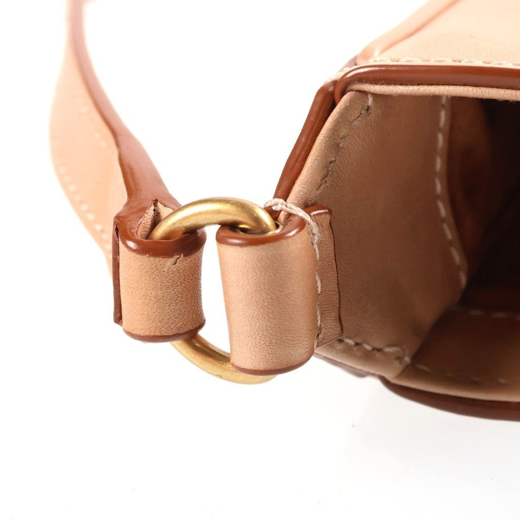 SAINT LAURENT PARIS(サンローランパリ) Le 5 A 7 カサンドラ レザーショルダーバッグ ベージュ 735214 レディース