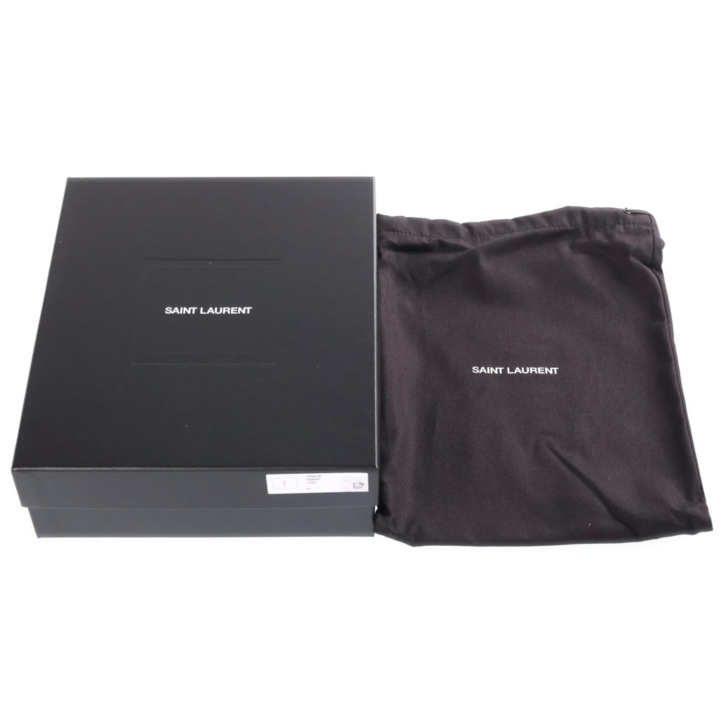 SAINT LAURENT PARIS(サンローランパリ) Quilting Leather Clutch Bag カサンドラ キルティングレザークラッチバッグ ハンドバッグ セカンドバッグ ブラック 759879 レディース