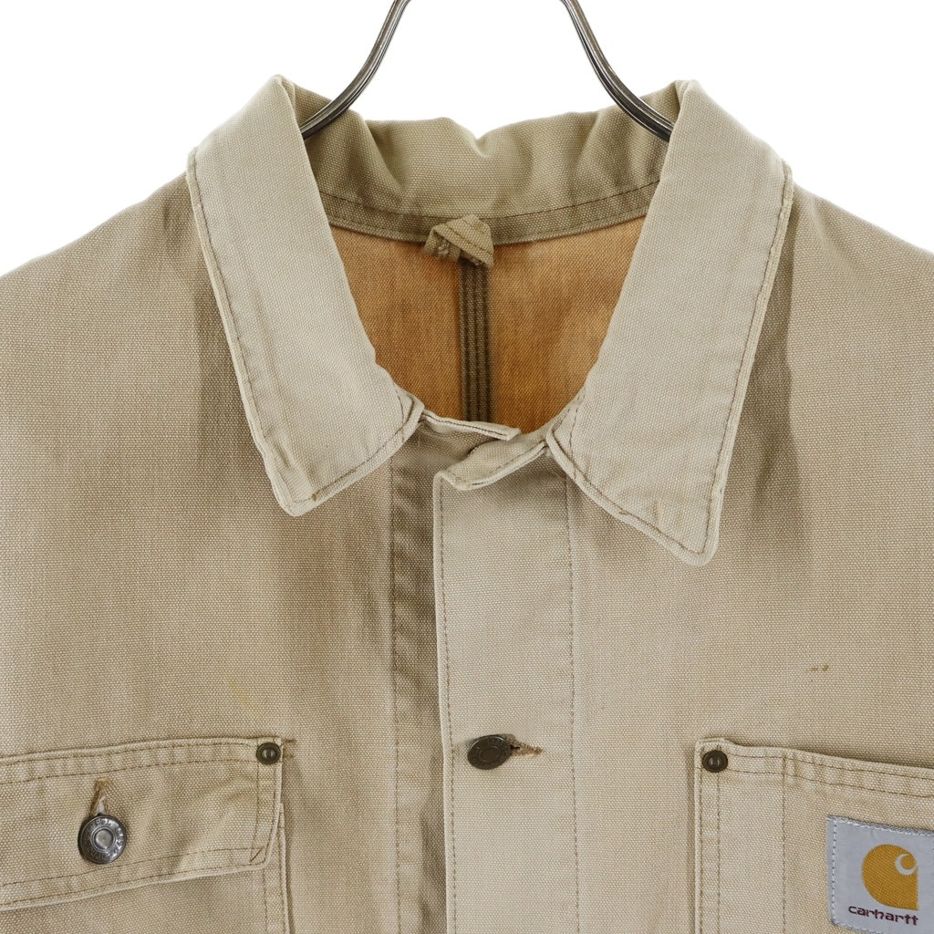 CARHARTT(カーハート) 80S-90S VINTAGE Chore jacket チョアジャケット カバーオール ベージュ