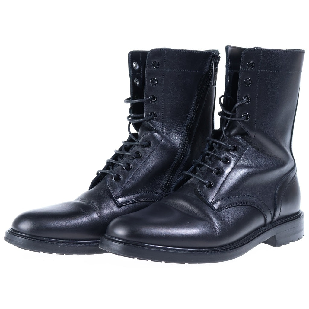 CELINE(セリーヌ) Combat Boots レンジャー コンバットブーツ レザーハイカットシューズ ブラック