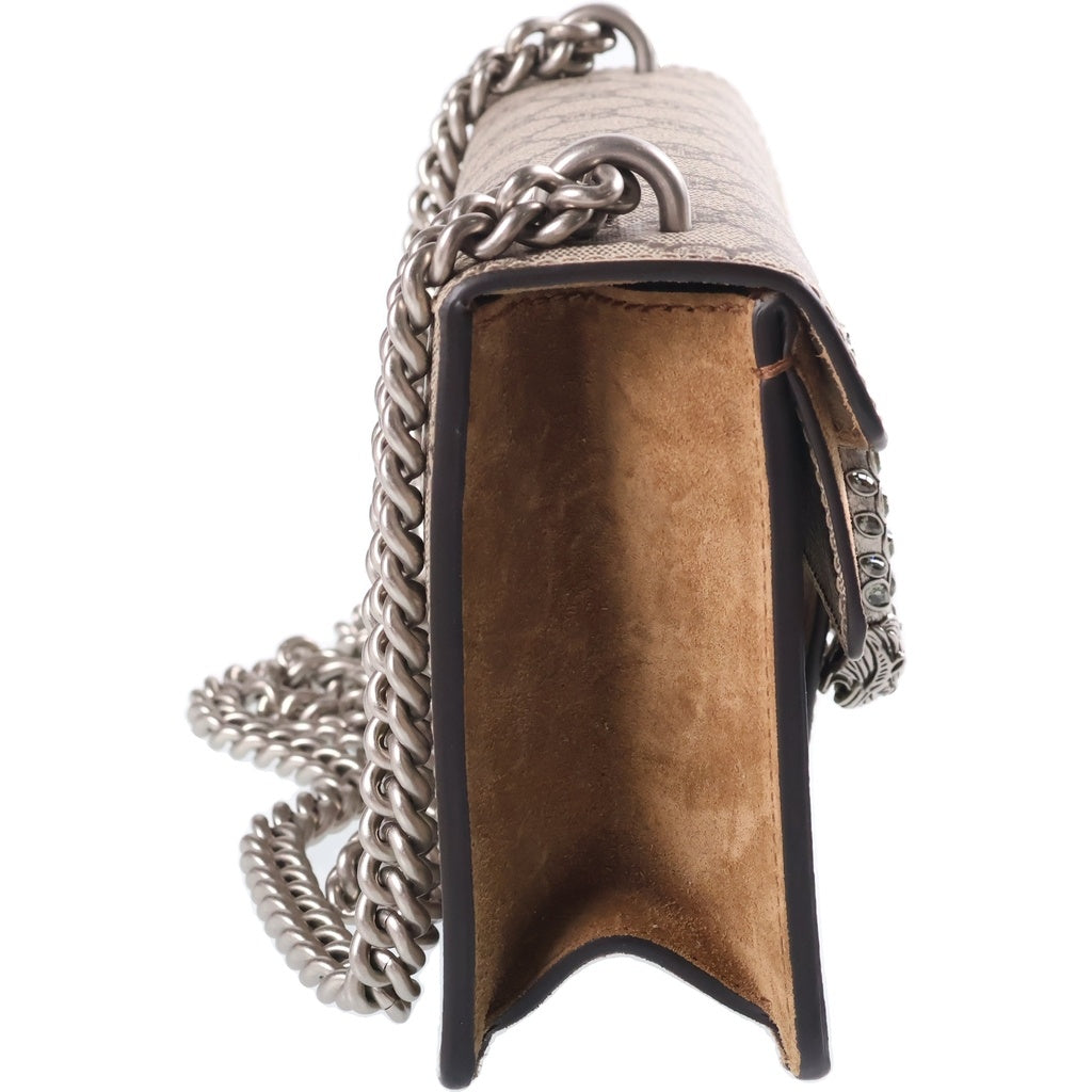 GUCCI(グッチ) Dionysus Small Shoulder Bag ディオニュソス GG スモール ショルダーバッグ ベージュ 499623 レディース