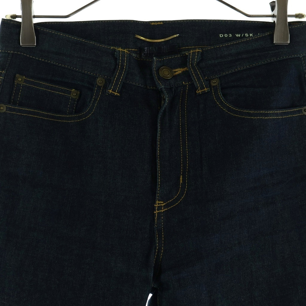 SAINT LAURENT PARIS(サンローランパリ) Hedi期 ジップフライ ハイウエスト スキニージーンズ デニム インディゴ D01 W/SK-LW D03 W/SK-HW