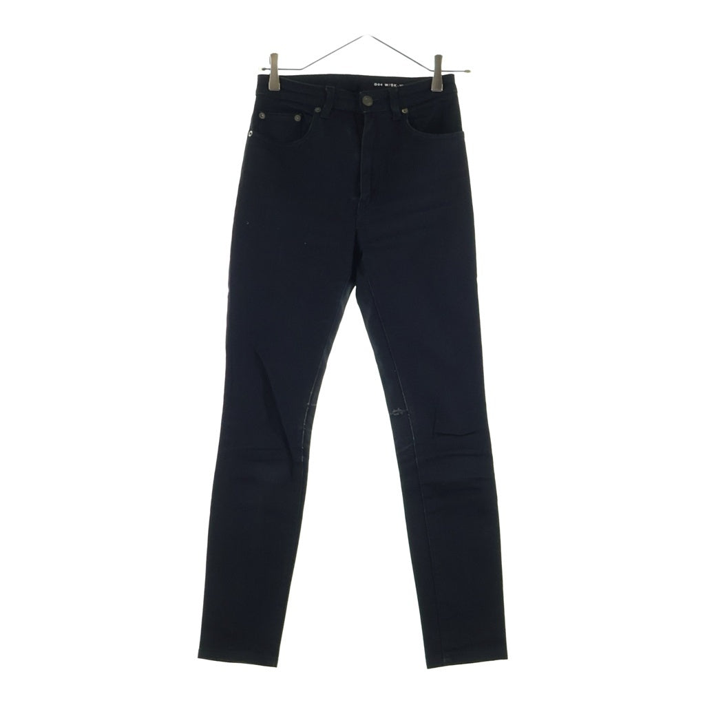 SAINT LAURENT PARIS(サンローランパリ) Hedi期 ジップフライ コーティングスキニージーンズ デニム ブラック D04 W/SK-MW