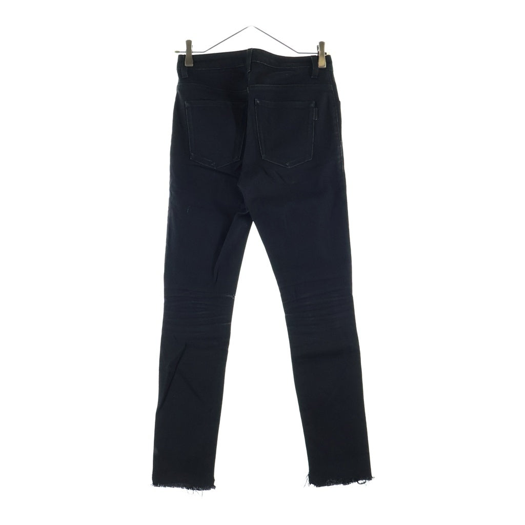 SAINT LAURENT PARIS(サンローランパリ) Hedi期 ジップフライ カットオフ コーティングスキニージーンズ デニムパンツ D01 W/SK-LW D05 W/SK-MW