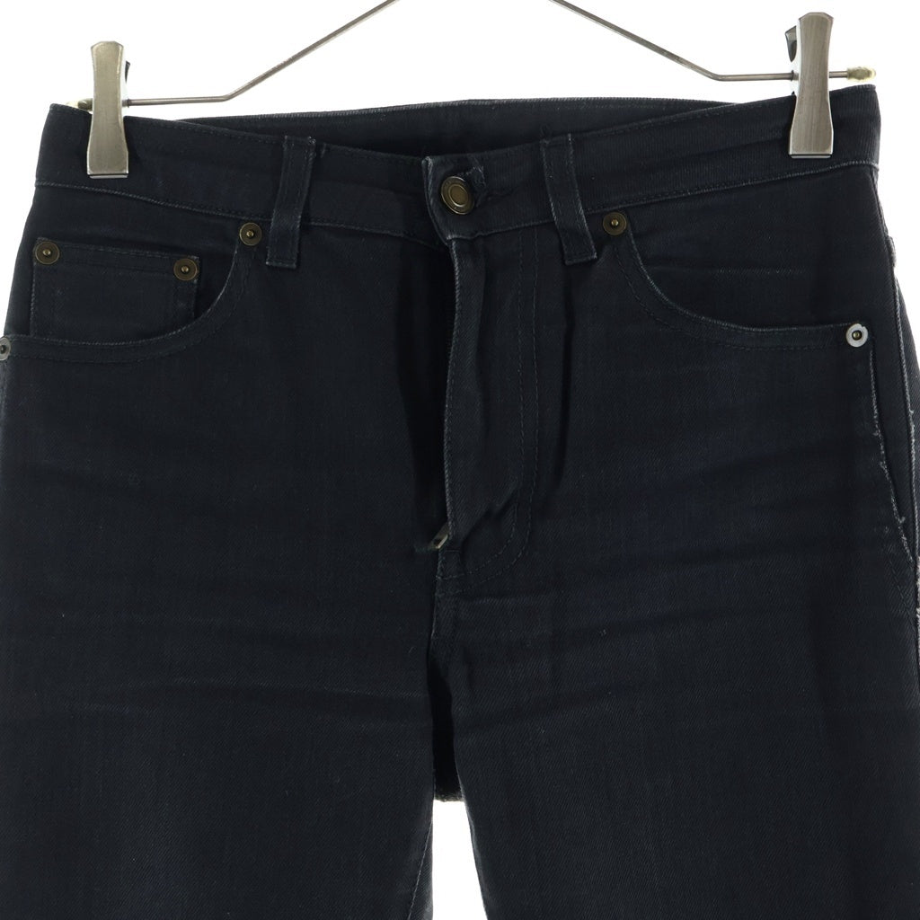 SAINT LAURENT PARIS(サンローランパリ) Hedi期 ジップフライ カットオフ コーティングスキニージーンズ デニムパンツ D01 W/SK-LW D05 W/SK-MW